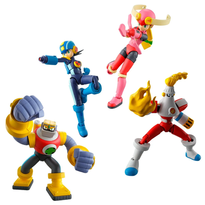 BAN73811 Bandai Shokugan SMP Megaman EXE SMP Vol.1 Model Kit