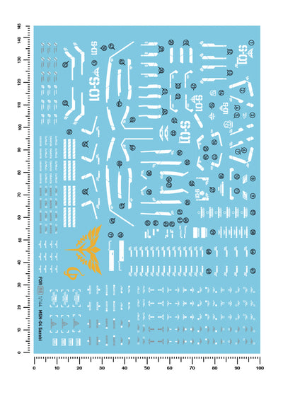 Artisan's Club RG MSN-04 Sazabi Water Slide Decal