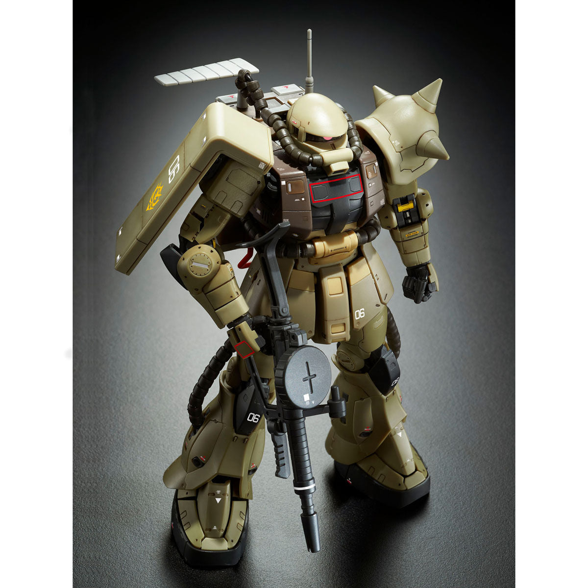 Bandai RG 1/144 MS-06F Zaku Minelayer