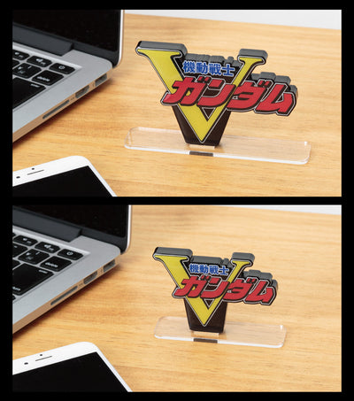 Acrylic Logo Display EX V Gundam